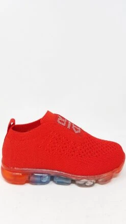 C201 KIDS - RED -Clarks Shop C201 Red 1