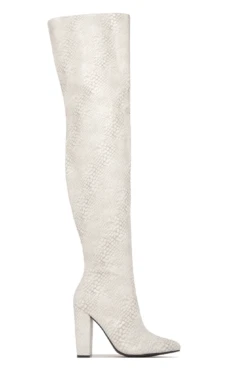 JP. PROFOUND18 - WHITE SNAKE -Clarks Shop profoun18whtsnk