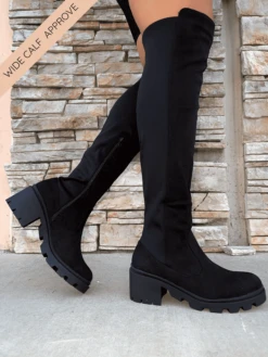 Legend VIVICA08 WIDE FIT - BLACK